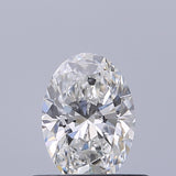 0.43 carat Oval diamond F VVS2 