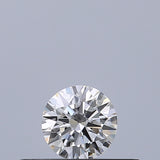 0.19 carat Round diamond E IF Excellent