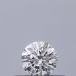 0.18 carat Round diamond D IF Excellent