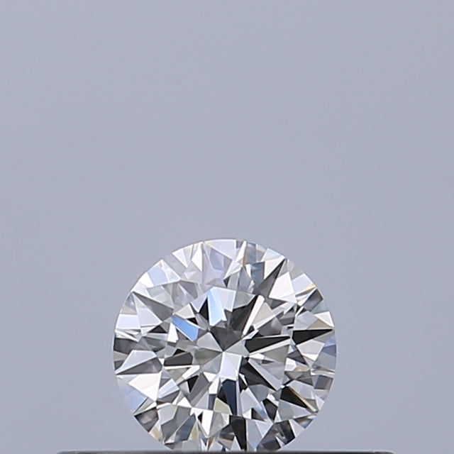 0.21 carat Round diamond D VVS1 Excellent