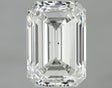 1.00 carat Emerald diamond H SI1 