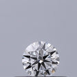 0.18 carat Round diamond D VVS1 Excellent