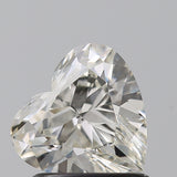 1.07 carat Heart diamond J  SI1