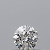 0.22 carat Round diamond E VVS1 Excellent