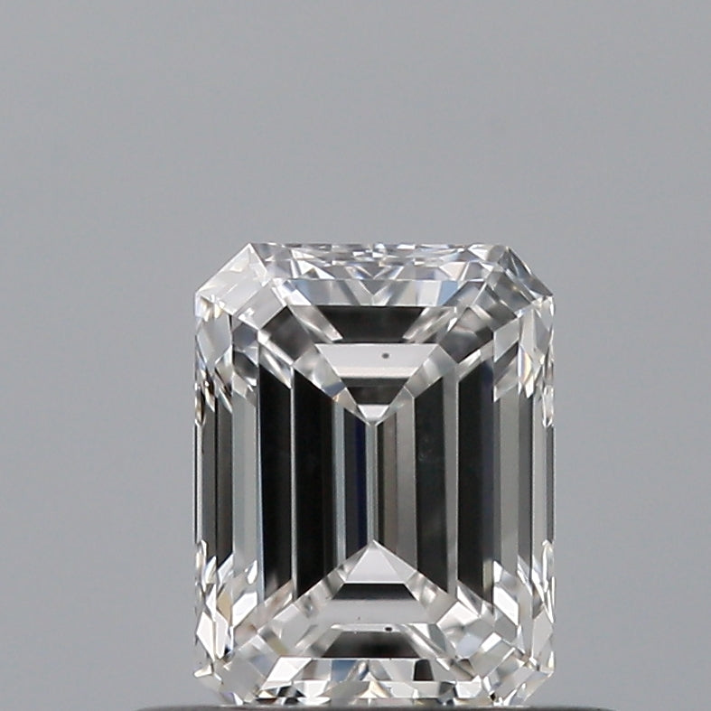 0.50 carat Emerald diamond E SI1 