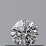 0.19 carat Round diamond F  IF Excellent
