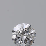 0.21 carat Round diamond D  VVS2 Excellent