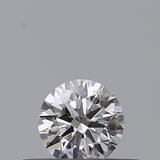 0.21 carat Round diamond E  VVS2 Excellent