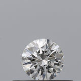0.25 carat Round diamond F IF Excellent