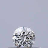 0.19 carat Round diamond F IF Excellent