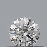 0.25 carat Round diamond D  VVS2 Excellent