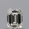0.51 carat Emerald diamond H VVS2 VeryGood