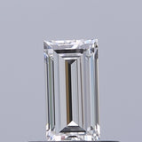 0.42 carat Baguette diamond E VVS1 