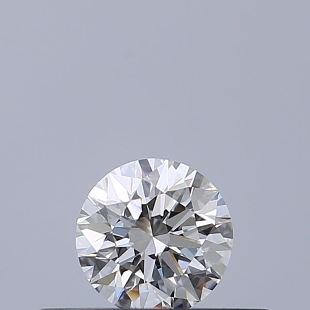 0.24 carat Round diamond E VVS2 Excellent