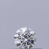 0.18 carat Round diamond E IF Excellent