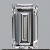 0.39 carat Baguette diamond F  VVS1