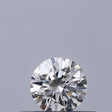 0.21 carat Round diamond F IF Excellent