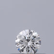 0.18 carat Round diamond E VVS2 Excellent