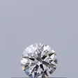 0.18 carat Round diamond F VVS1 Excellent