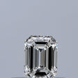 0.24 carat Emerald diamond F IF 
