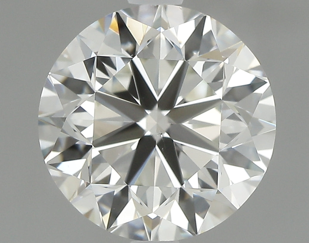 2.01 carat Round diamond J  SI1 Very good