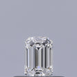 0.23 carat Emerald diamond E IF 