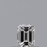 0.24 carat Emerald diamond D  VVS1