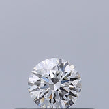 0.21 carat Round diamond D IF Excellent