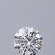 0.24 carat Round diamond D VVS1 Excellent