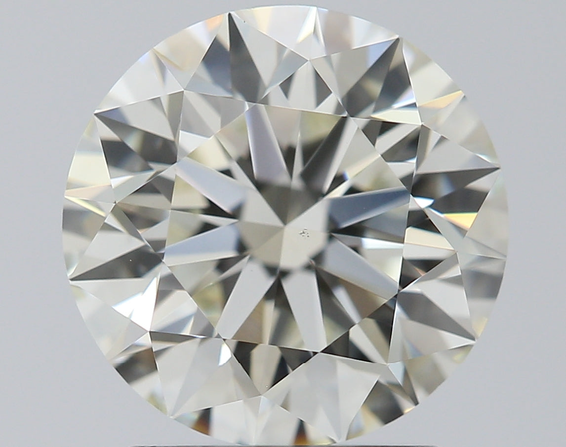 2.01 carat Round diamond J  VS1 Excellent