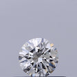 0.27 carat Round diamond E VVS1 Excellent