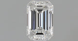 0.31 carat Emerald diamond F  VVS2 