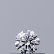 0.19 carat Round diamond E VVS2 Excellent