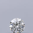 0.18 carat Round diamond F VVS1 Excellent