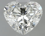 0.80 carat Heart diamond H VVS1 
