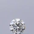 0.19 carat Round diamond F IF Excellent
