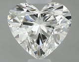 0.50 carat Heart diamond I VVS2 