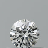 0.23 carat Round diamond F VVS1 Excellent