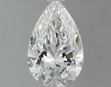 0.60 carat Pear diamond F VVS2 
