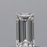 0.32 carat Baguette diamond E VVS2 