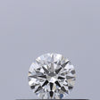 0.19 carat Round diamond G IF Excellent