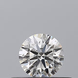0.22 carat Round diamond F  VVS1 Excellent