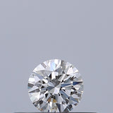 0.21 carat Round diamond E IF Excellent