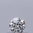 0.19 carat Round diamond D VVS2 Excellent