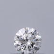 0.23 carat Round diamond D VVS1 Excellent
