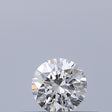 0.22 carat Round diamond E VVS2 Excellent
