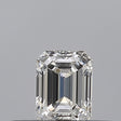 0.25 carat Emerald diamond F VVS1 