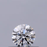 0.24 carat Round diamond E VVS1 Excellent