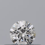 0.19 carat Round diamond D  VVS2 Excellent