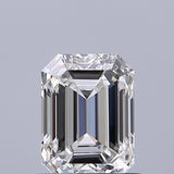 0.70 carat Emerald diamond G IF 